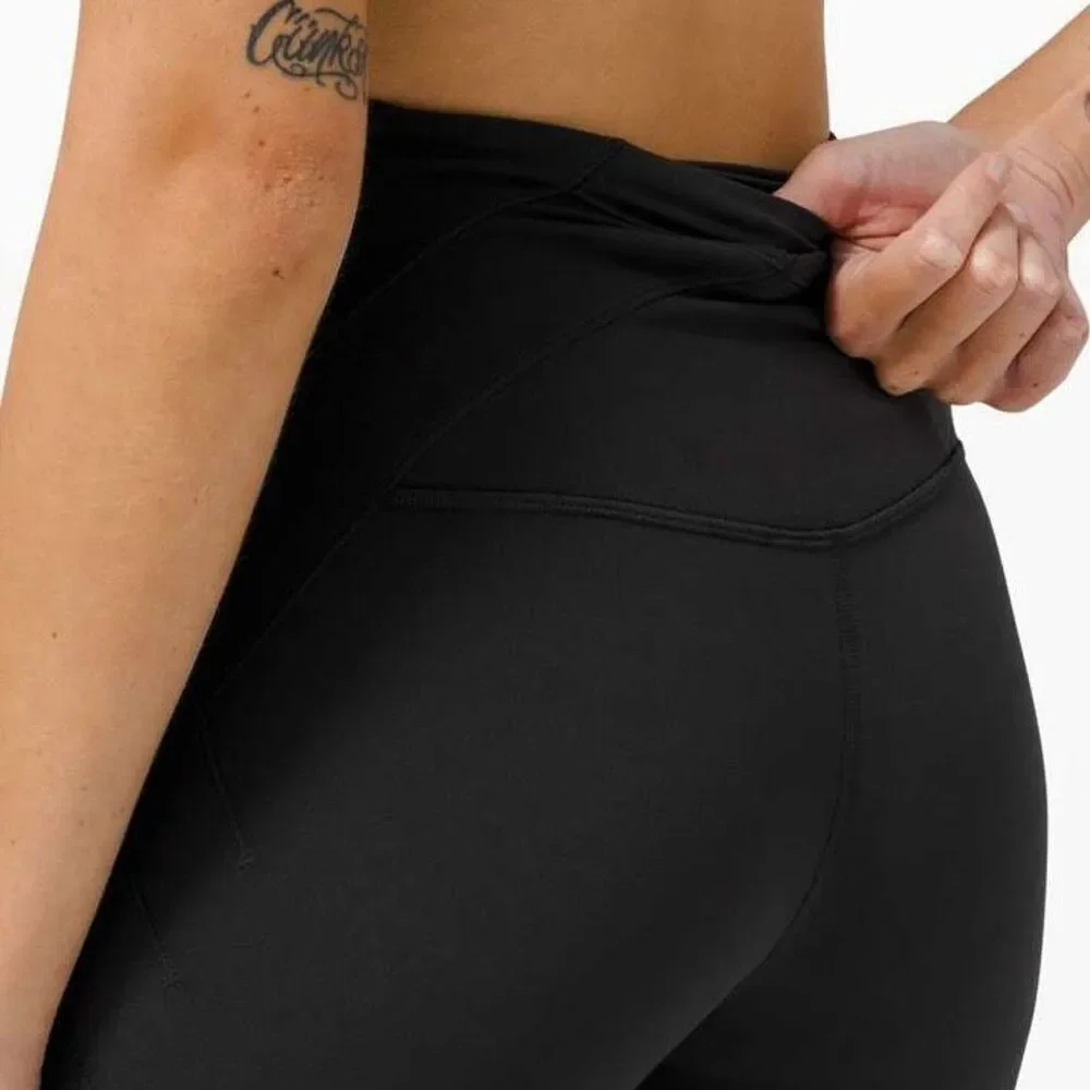 Lululemon Nulu Fold High Rise Yoga Tight Black